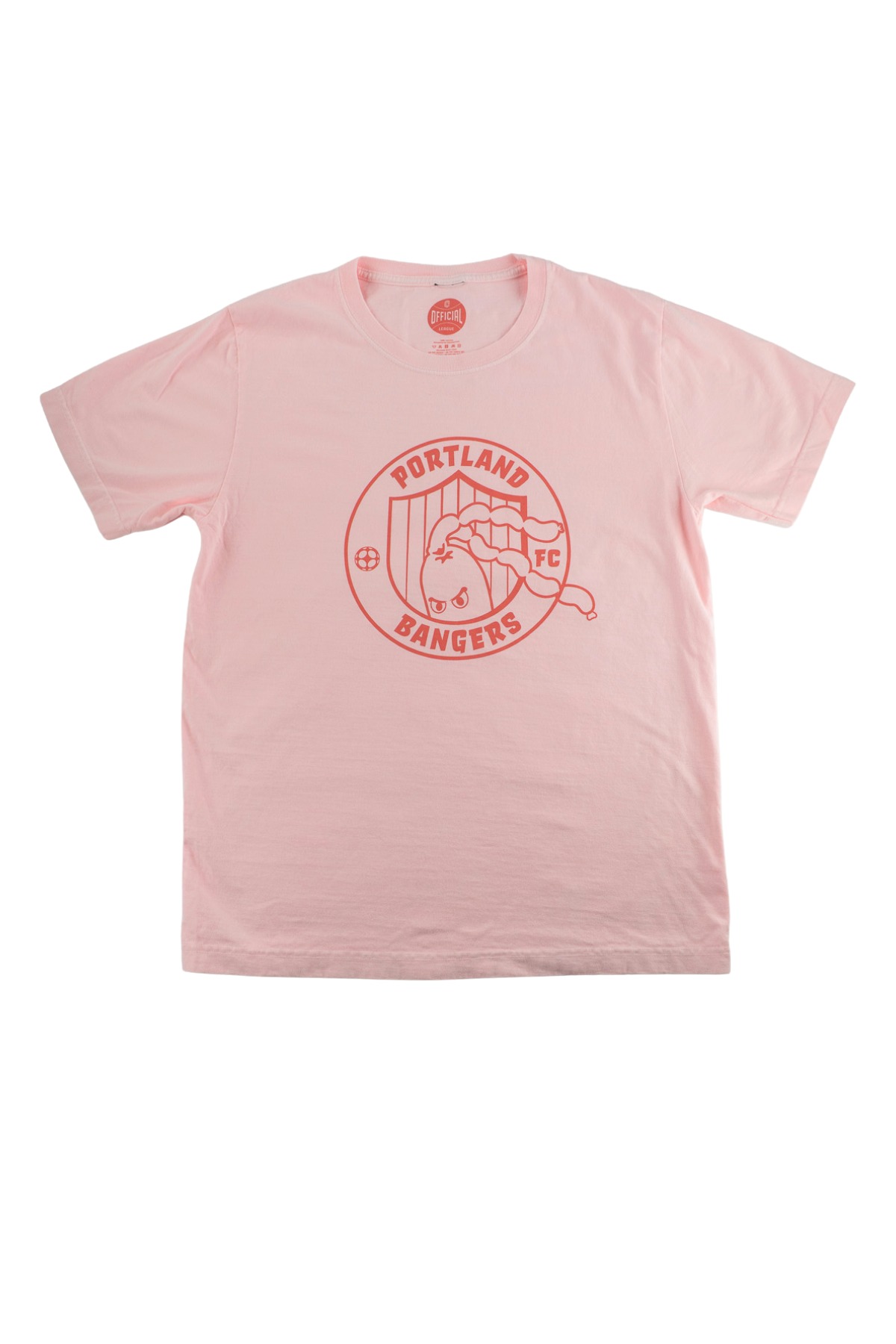 Bangers Badge Tee - Pink