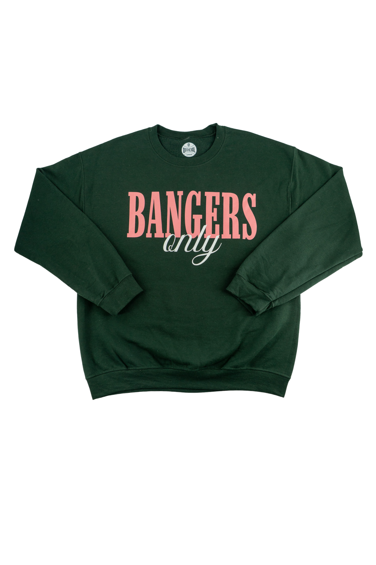 Bangers Only Green Crewneck