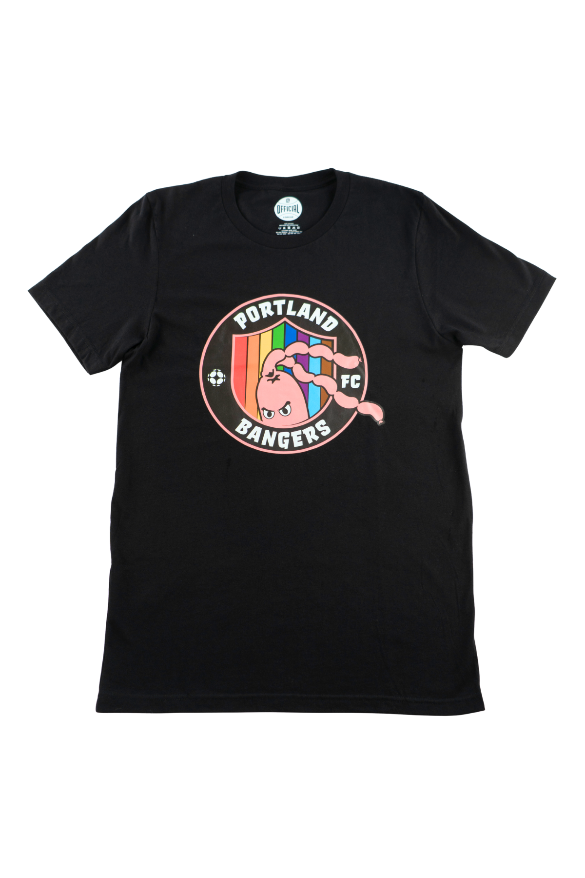 Official League x Portland Bangers Saucy Pride T-Shirt