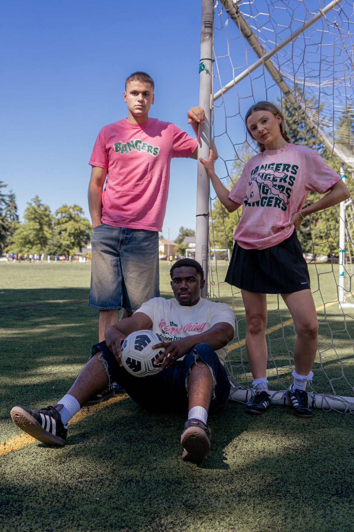 Official League x Portland Bangers Saucy Pink Clay T-Shirt