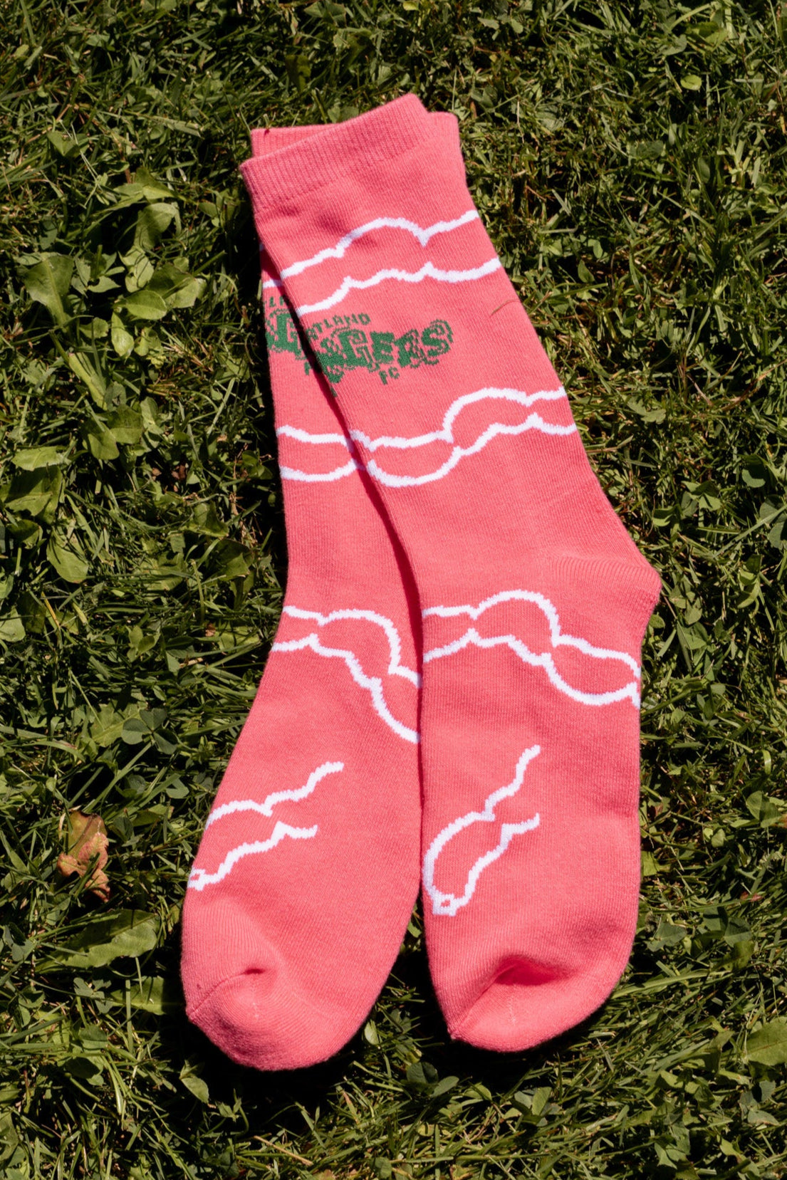 Portland Bangers Pink Socks