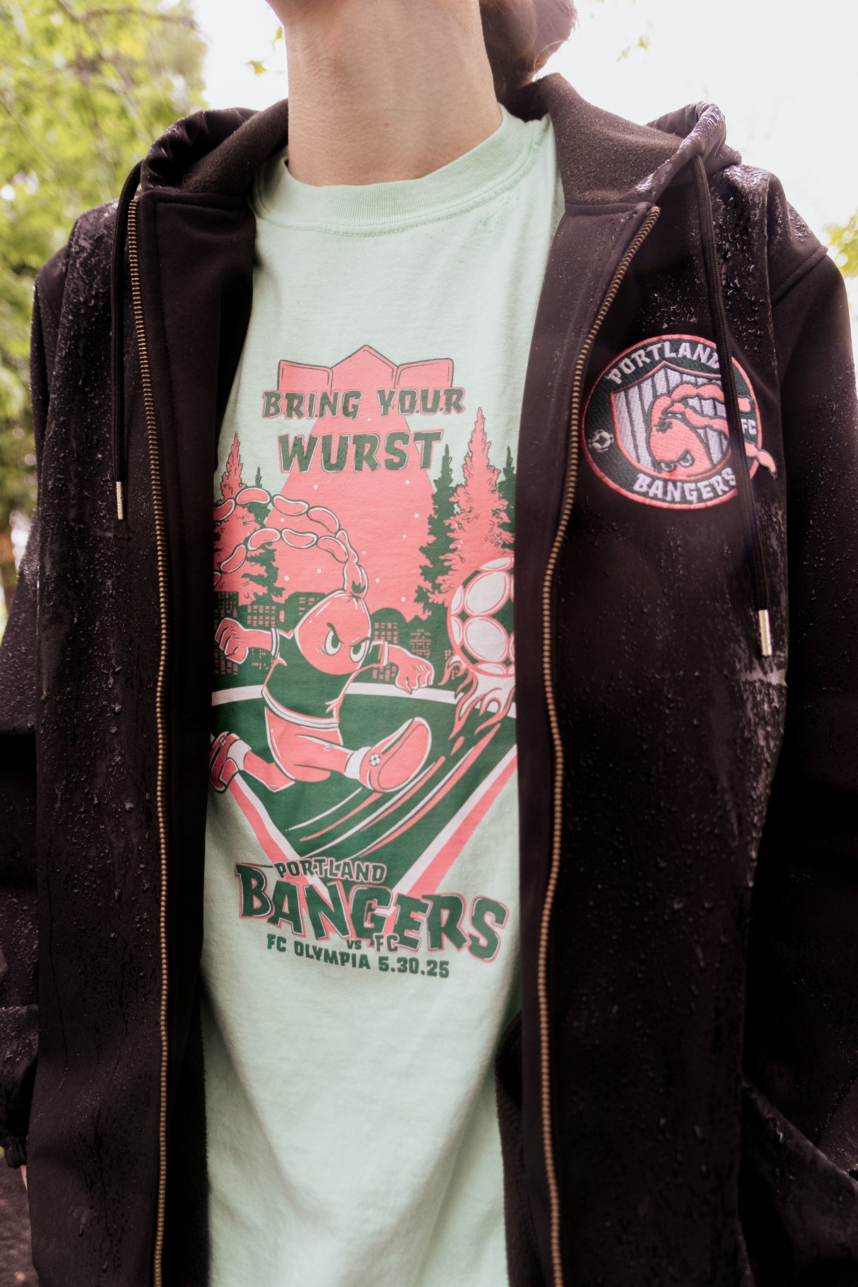 2025 Portland Bangers Artist Series Shirt May 30th Mariela Caldera