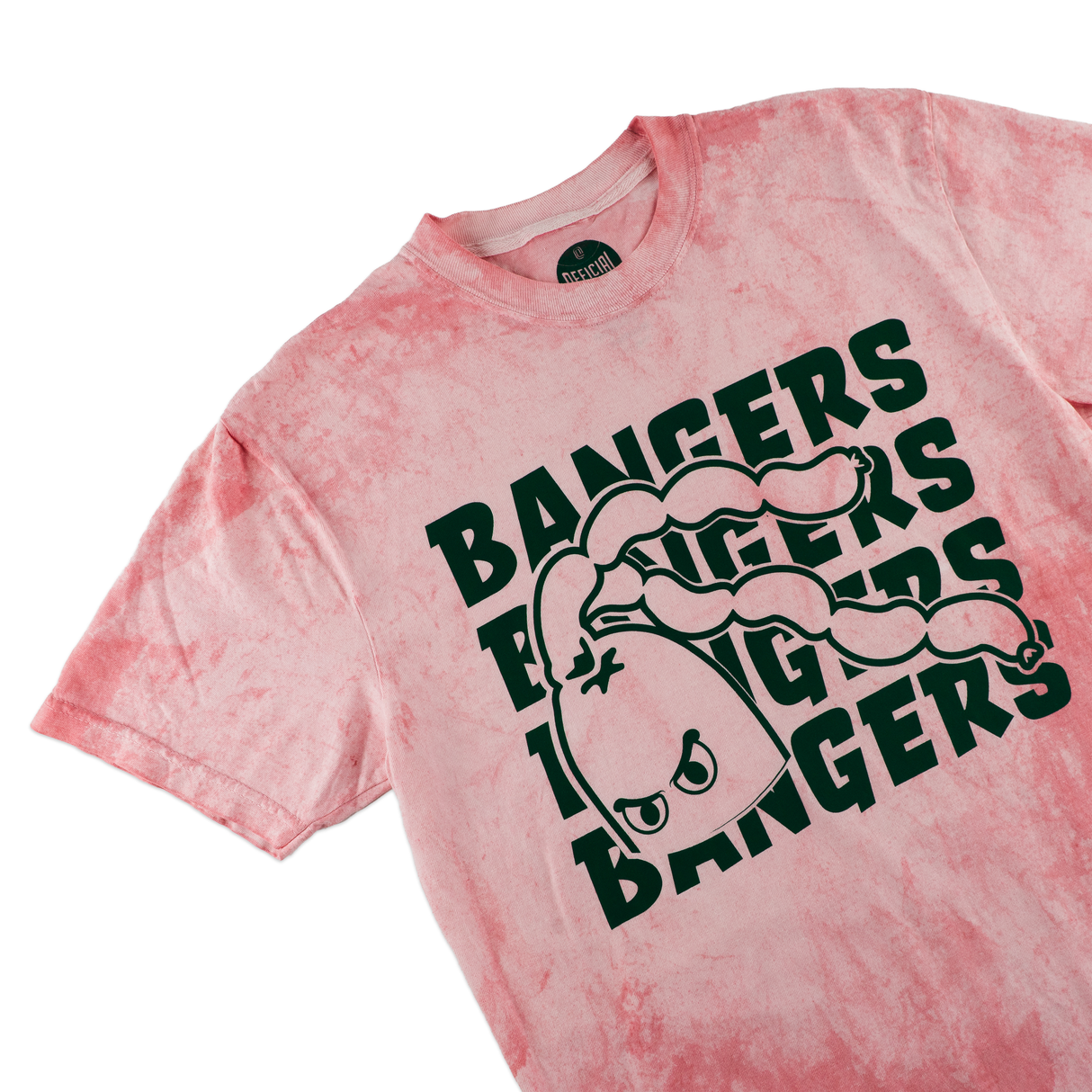 Official League x Portland Bangers Saucy Pink Clay T-Shirt