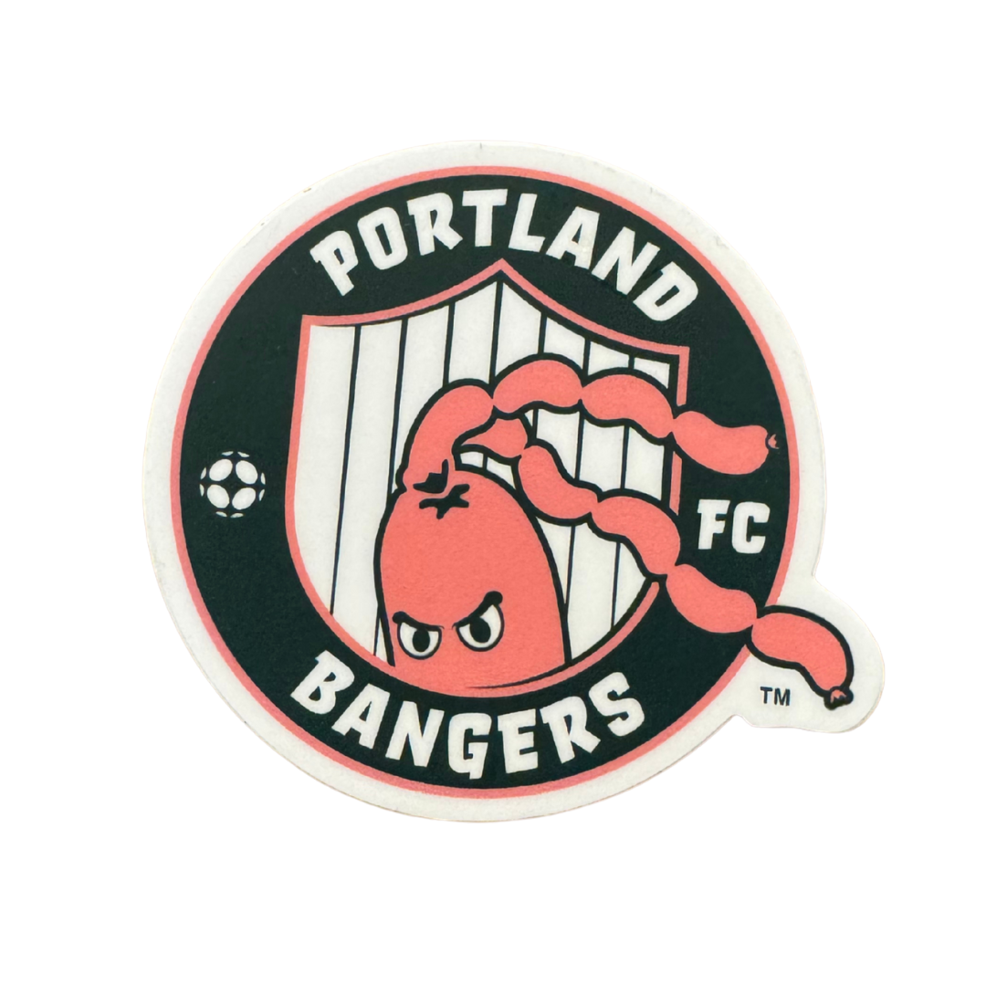 Portland Bangers Crest Sticker