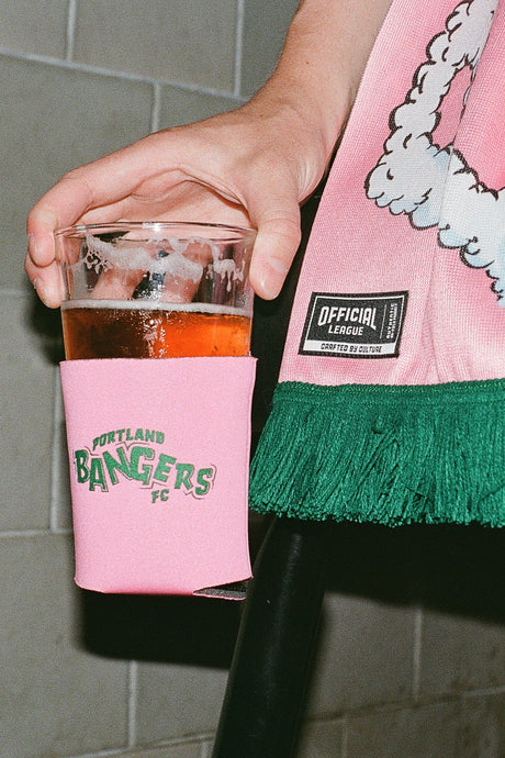 2025 Portland Bangers Artist Series Coozie July 9th Harrison Freeman