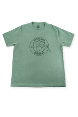 Bangers Badge Tee - Washed Pine