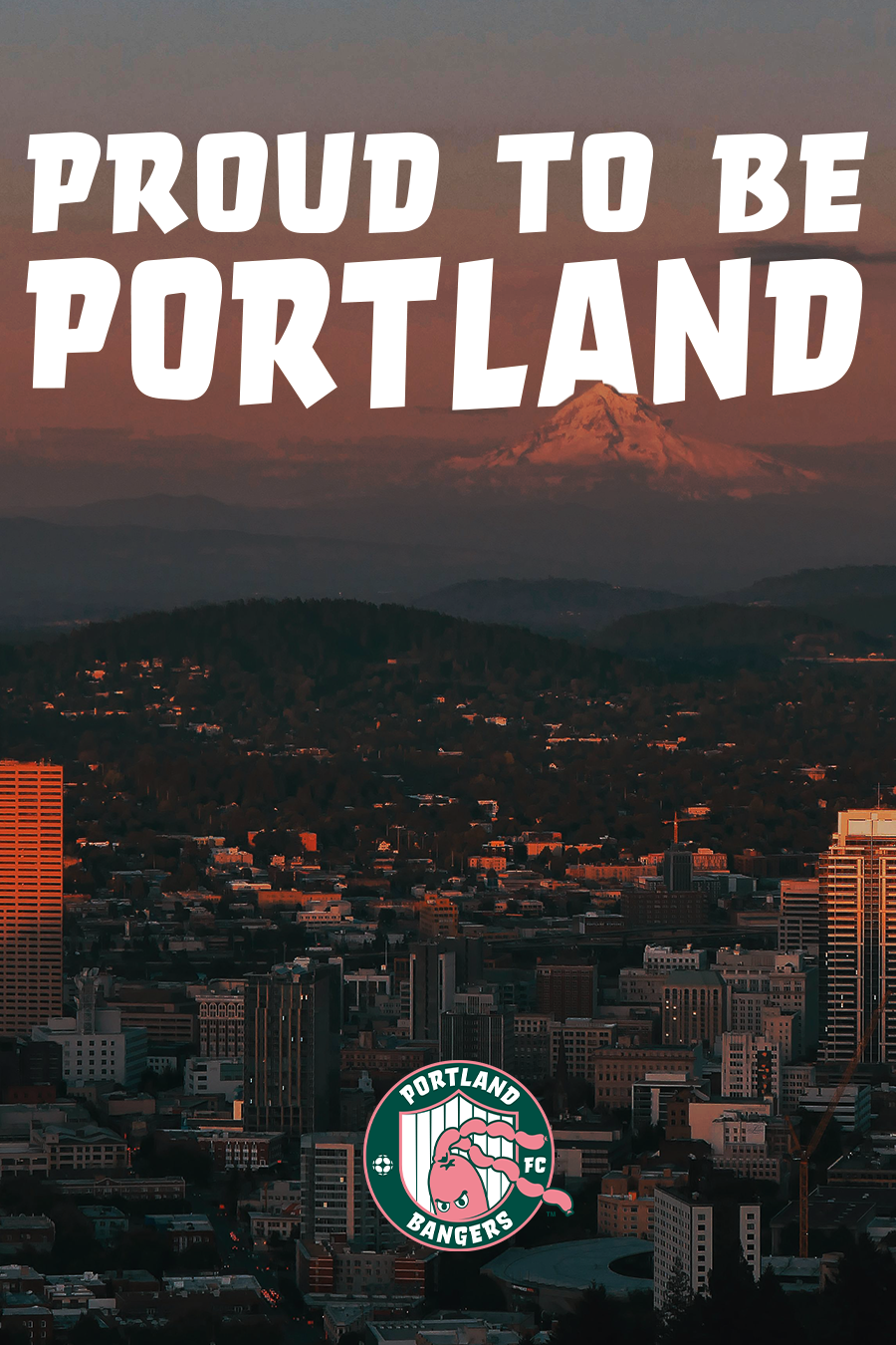 Proud to be Portland Sign