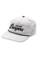 Bangers Nylon Script Hat- White