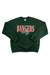 Bangers Only Green Crewneck