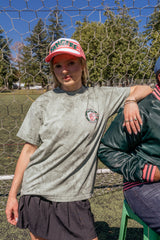 Official League x Portland Bangers Crest Green Fern T-Shirt