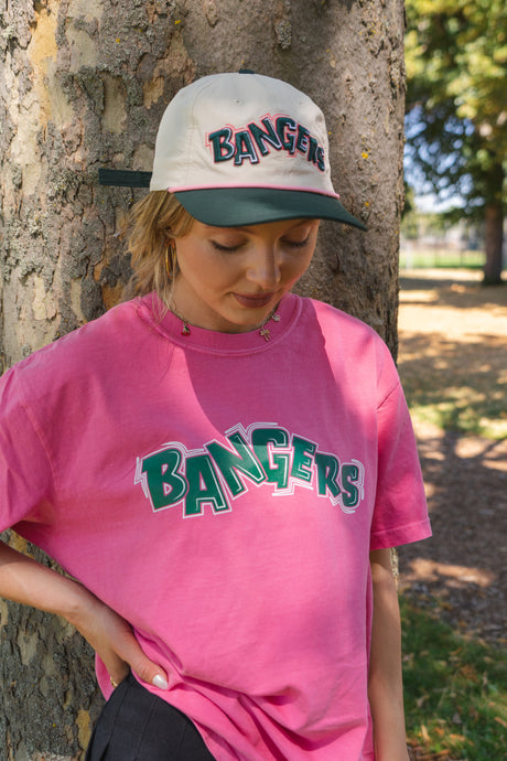 Official League x Portland Bangers Bring Your Wurst Pink Shirt