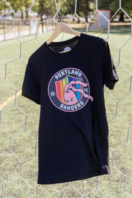 Official League x Portland Bangers Saucy Pride T-Shirt