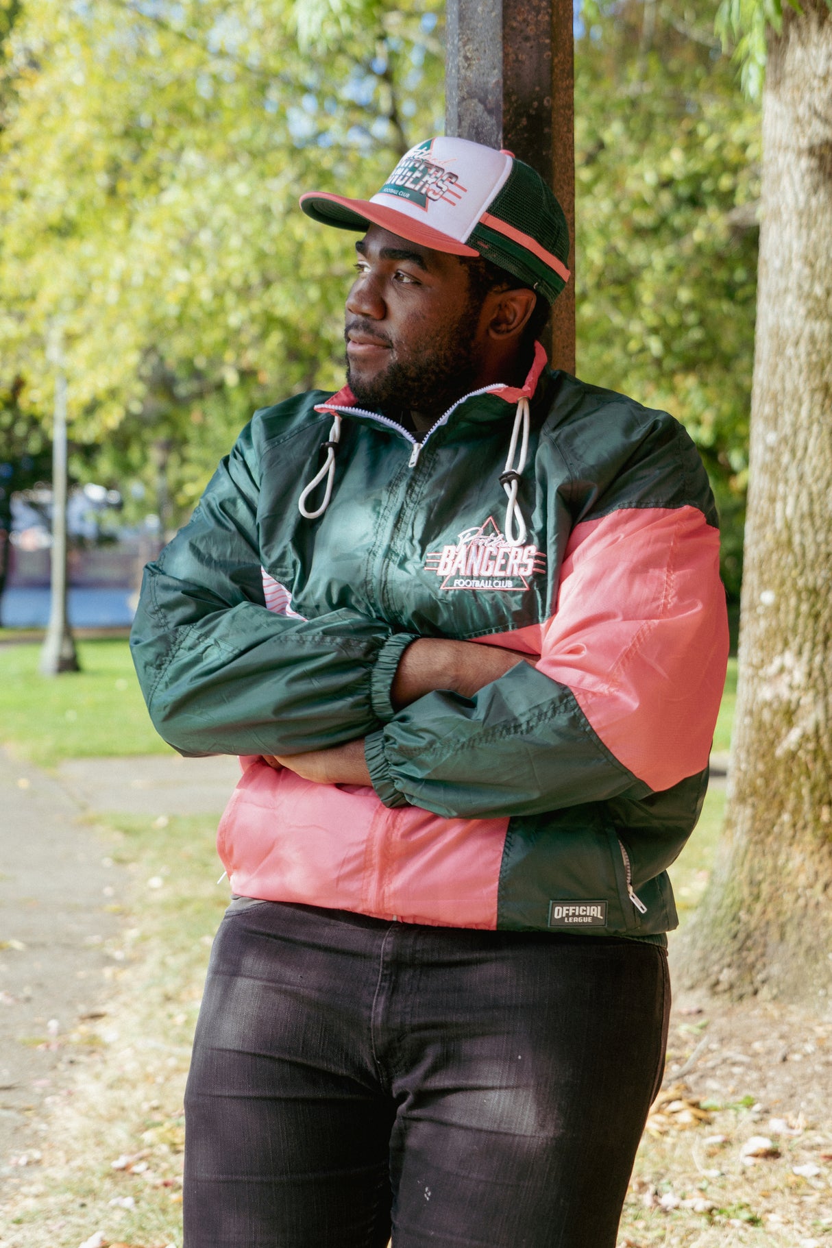 Bangers Neon Striker Parachute Jacket