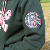 Official League X Portland Bangers FC Green Pullover Hoodie