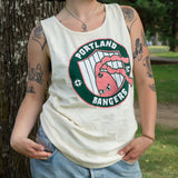 Official League x Portland Bangers Crest Ivory Tank Top
