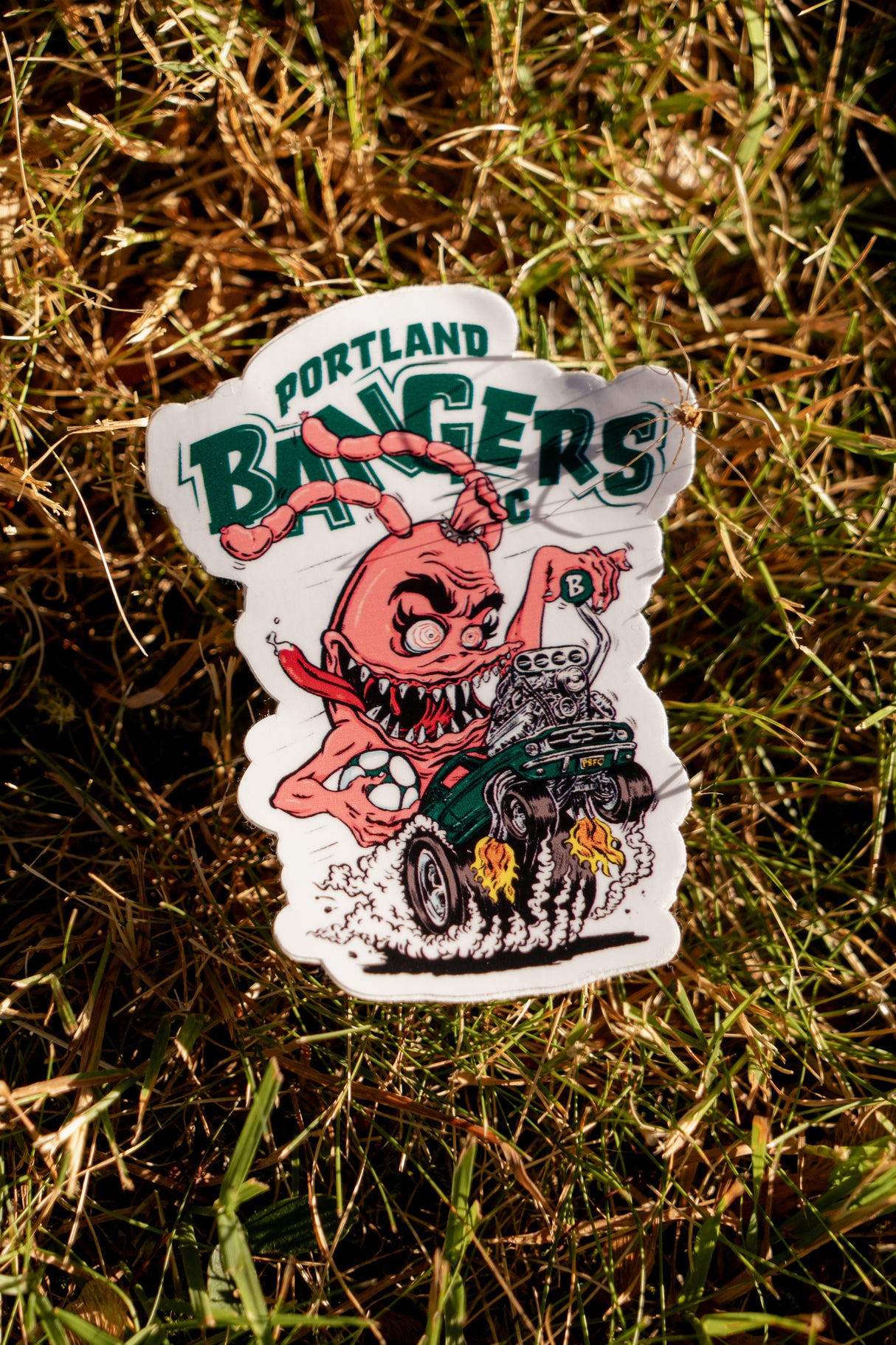 2025 Portland Bangers Artist Series Sticker July 9th Harrison Freeman