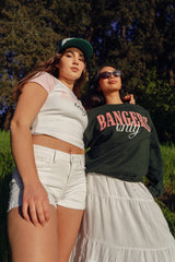 Bangers Only Green Crewneck