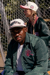 Official League X Portland Bangers Green Skater Jacket