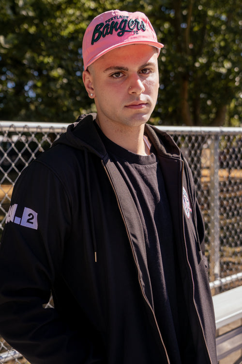 Official League x Portland Bangers Coach Black Jacket