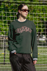 Official League x Portland Bangers Green Crewneck