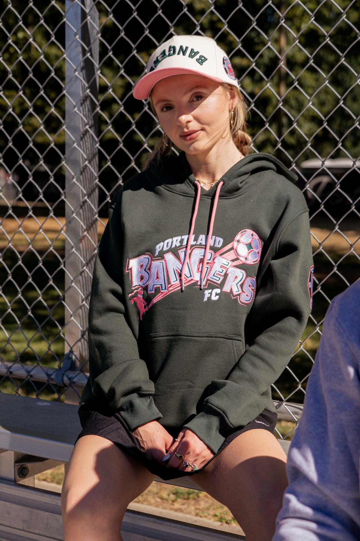 Official League X Portland Bangers FC Green Pullover Hoodie