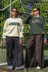 Official League x Portland Bangers Green Crewneck