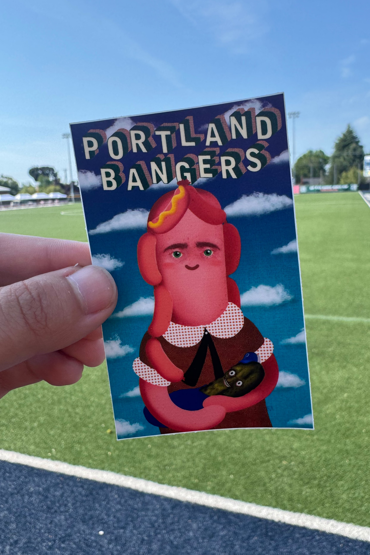 2025 Portland Bangers Artist Series Sticker June 23rd Thom Mirem