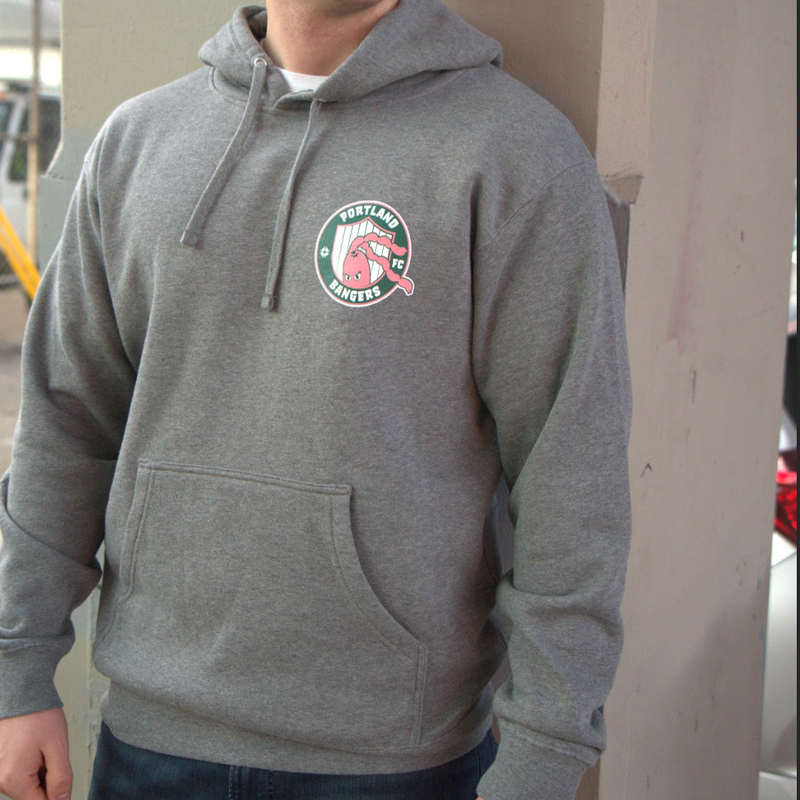 Official League x Portland Bangers Two Hit Powder Grey Pullover Hoodie