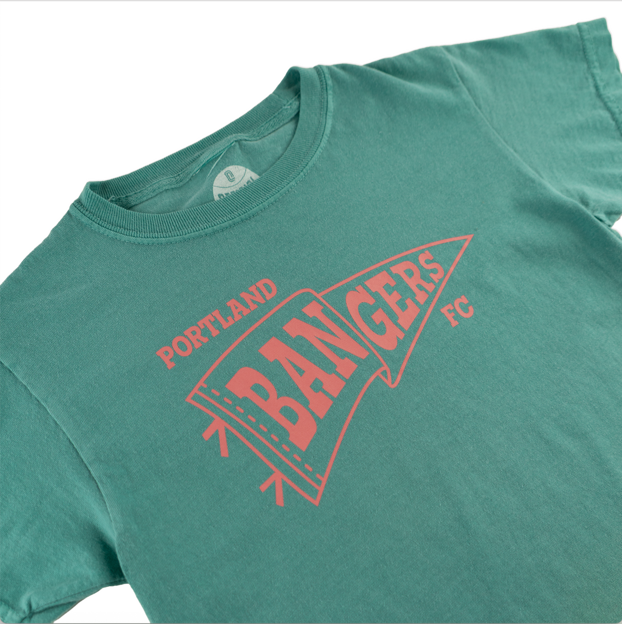 Official League X Portland Bangers Flag Green Youth T-Shirt