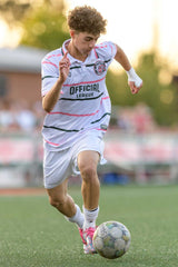 Official League x Portland Bangers Crest Player Gear White Shorts