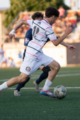 Official League x Portland Bangers Crest Player Gear White Shorts